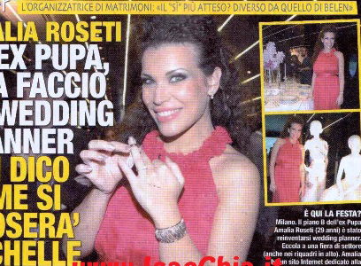 Amalia Roseti: “Io, ex Pupa, ora faccio la wedding planner e vi dico come si sposerà Michelle Hunziker!” preview