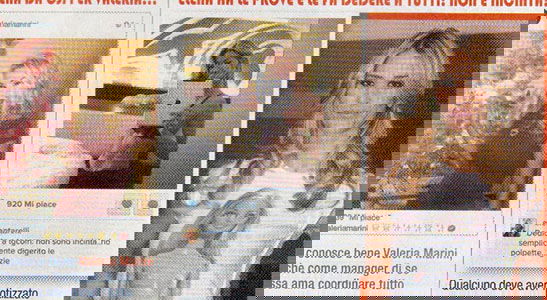 Top Social: Piovono polpette per Elena Santarelli, scene da CSI per Valeria Marini, botta e risposta auguri tra Selvaggia Lucarelli e Antonella Clerici / Social Network o…Spogliatoio pubblico? preview