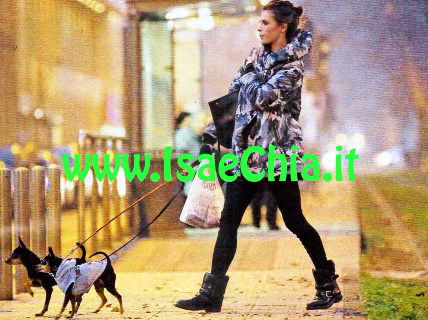 Claudia Galanti passeggia come se fosse a una sfilata / Elisabetta Canalis fa la spesa e porta a spasso i cani article-post