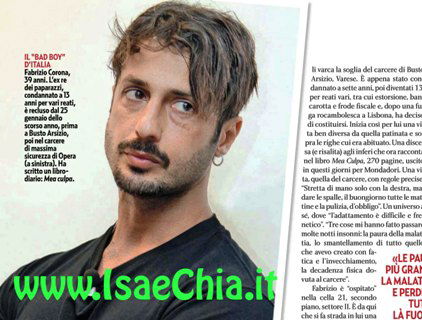 Fabrizio Corona: “In carcere mi dissero: qui sei come un morto!” preview