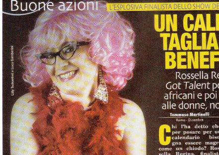 Rossella Regina: Un calendario taglia 48 per beneficenza article-post