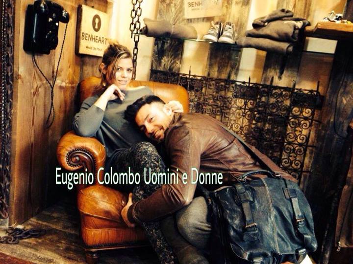Eugenio Colombo e Francesca Del Taglia dallo stilista per il loro piccolo in arrivo: foto article-post