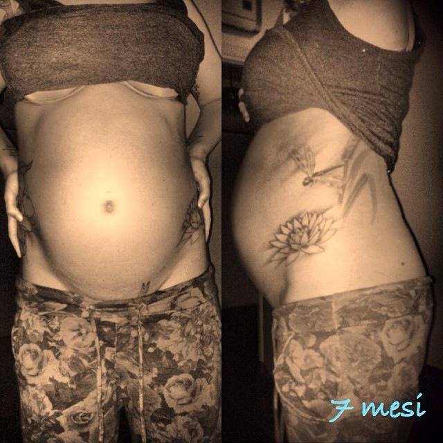 Francesca Del Taglia su Instagram mostra il pancione di 7 mesi: foto preview