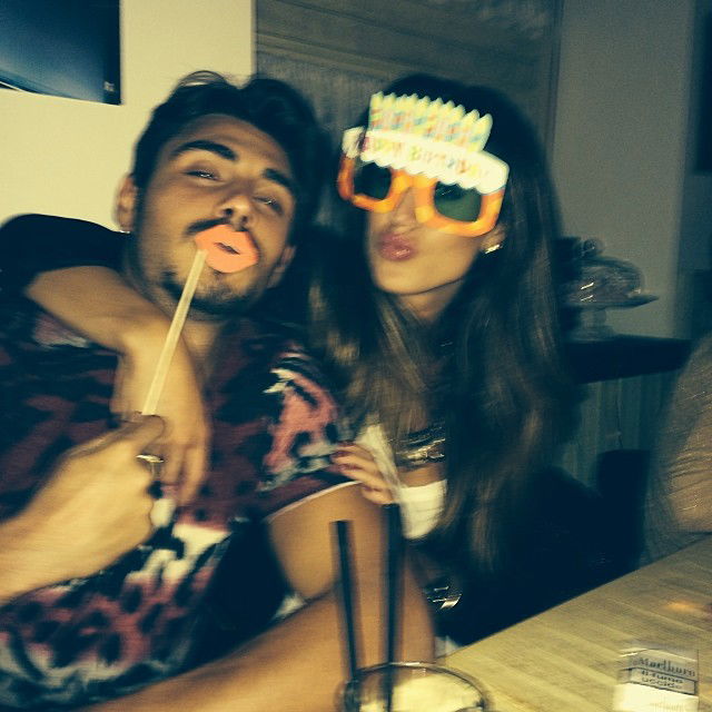 Francesco Monte, Stefano de Martino, Belen e Cecilia Rodriguez al compleanno di amici: foto article-post