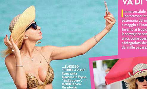 Valeria Marini va di “selfie” article-post