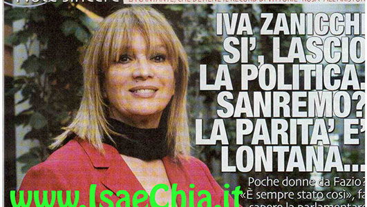 Iva Zanicchi: “Sì, lascio la politica. Sanremo? La parità è lontana…” preview