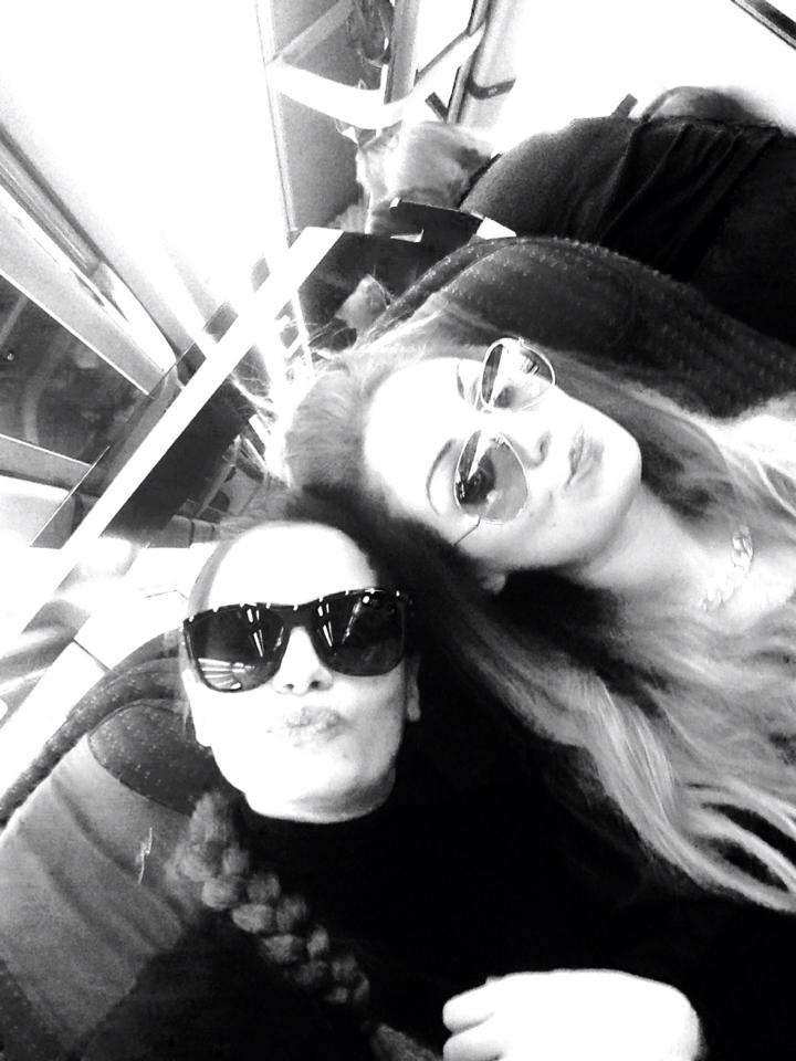 Claudia D’Agostino ed Eleonora Mandaliti in viaggio verso Bergamo: foto preview