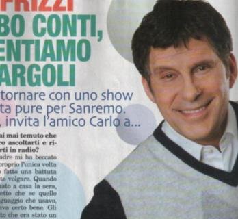 Fabrizio Frizzi: “Caro babbo Carlo Conti, ora presentiamo i nostri pargoli!”