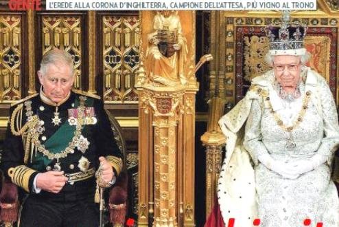 Il Principe Carlo dà scacco matto alla Regina Elisabetta