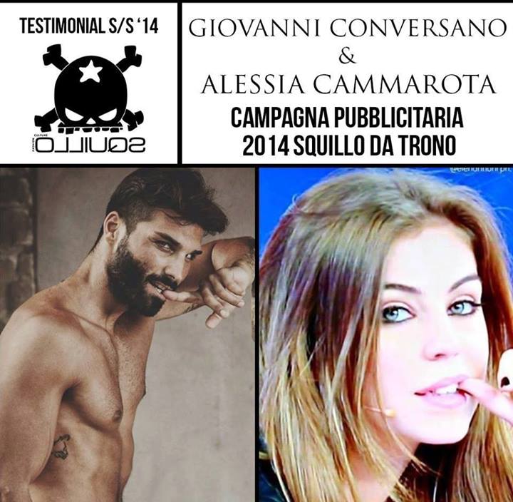 Alessia Cammarota testimonial con Giovanni Conversano per la campagna ‘Squillo da trono’ preview