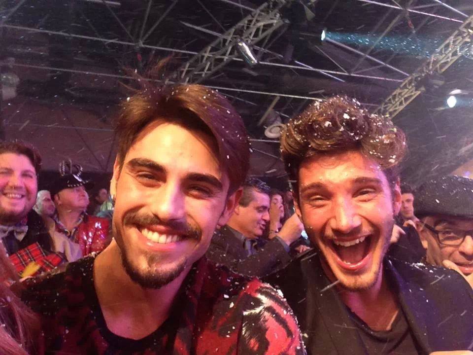 Francesco Monte e Stefano De Martino alla sfilata di Cecilia e Belen Rodriguez: foto article-post