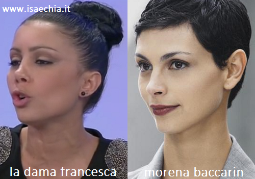 Somiglianza tra la dama Francesca e Morena Baccarin article-post