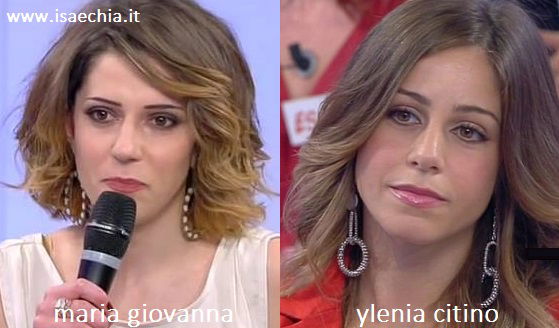 Somiglianza tra la dama Maria Giovanna ed Ylenia Citino preview