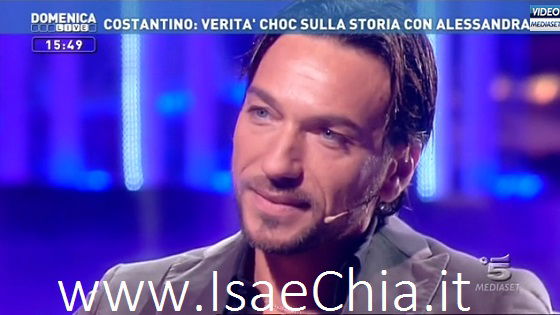 Costantino Vitagliano a Domenica Live: “Io e Alessandra Pierelli abbiamo fatto l’amore anche dopo esserci lasciati ma…” preview