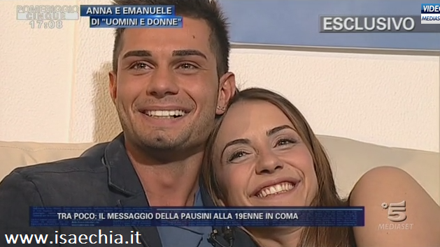 Anna Munafò ed Emanuele Trimarchi a Pomeriggio Cinque: ‘Stiamo cercando una casetta tutta per noi a Roma!’ article-post