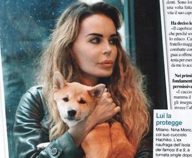 Nina Moric: “Hachiko mi ha accarezzato il cuore!” article-post