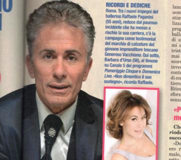 Raffaele Paganini: “Investito da un’auto, non posso più ballare. Ma mi vogliono come testimonial e ringrazio Barbara D’Urso!” preview