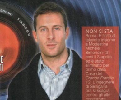 Michele Simoncini: “Voglio chiedere al Grande Fratello una seconda chance!” article-post