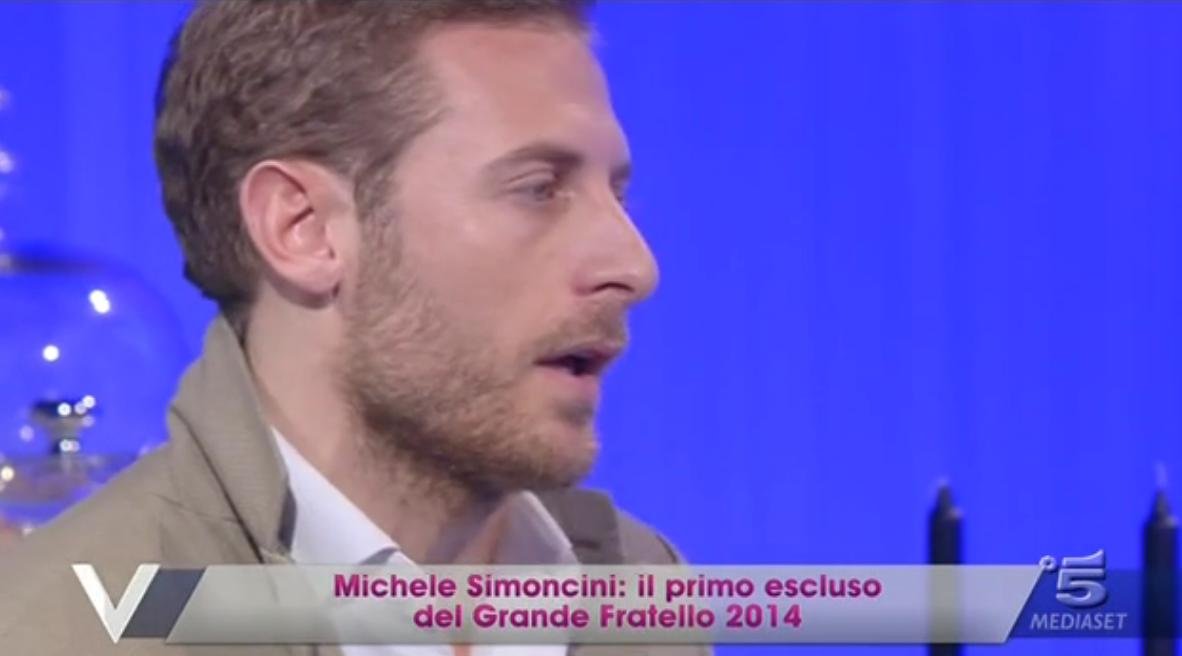 Michele Simoncini a ‘Verissimo’: “Gli inquilini del ‘Grande Fratello 13’ mi hanno tradito!” (video)