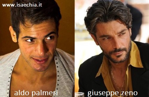 Somiglianza tra Aldo Palmeri e Giuseppe Zeno