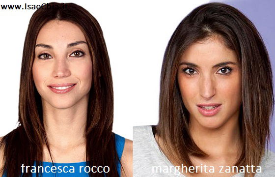 Somiglianza tra Chicca Rocco e Margherita Zanatta preview