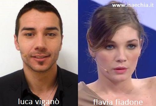 Somiglianza tra Luca Viganò e Flavia Fiadone