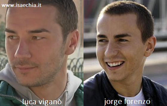 Somiglianza tra Luca Viganò e Jorge Lorenzo
