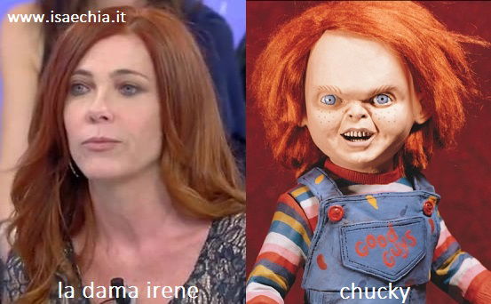 Somiglianza tra la dama Irene e Chucky de ‘La bambola assassina’ preview