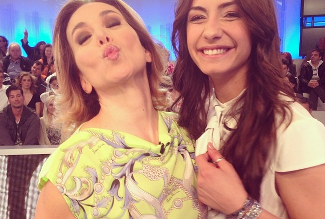 Barbara D'Urso e Anna Munafò