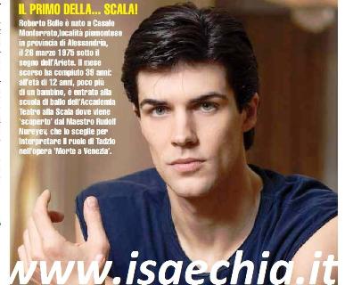 Roberto Bolle: “Anch’io una volta ho pensato di non farcela!” preview