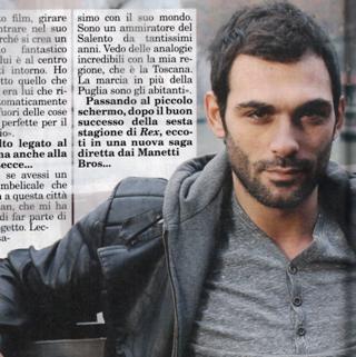 Francesco Arca: “Sul set, Rex. A casa, Irene Capuano… e un gatto!” article-post