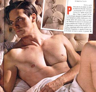 Gabriel Garko: “Volevo essere nudo in tv” / Victoria Larchenko: “Gabriel è perfetto come Rodolfo Valentino!” preview