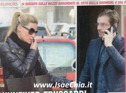 Michelle Hunziker e Tomaso Trussardi: voci di crisi al cellulare e smentite su Facebook preview