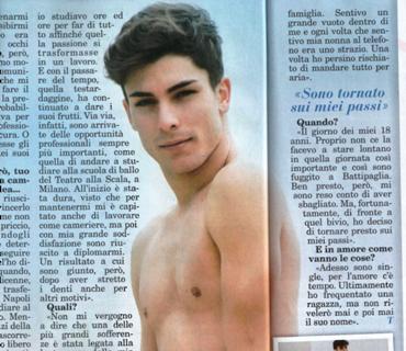 Paolo Busti di Amici: “Ho trovato l’amore e ritrovato…mio padre. Grazie Maria De Filippi!” preview