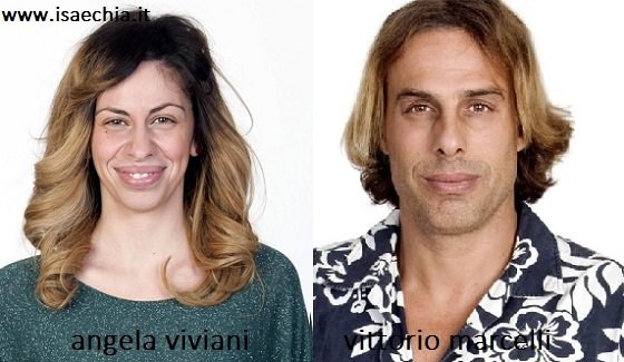 Somiglianza tra Angela Viviani e Vittorio Marcelli