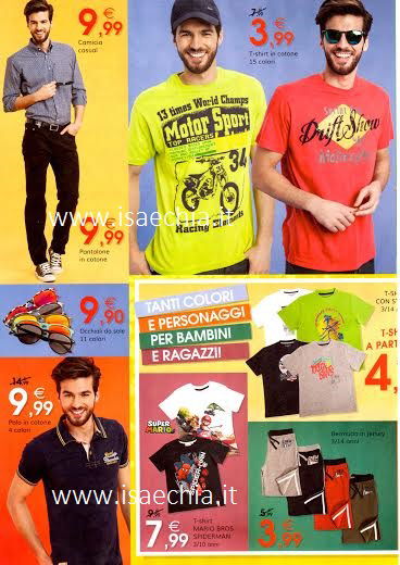 Andrea Offredi: l’ex tronista di ‘Uomini e Donne’ nel volantino ‘Emmezeta moda’ preview