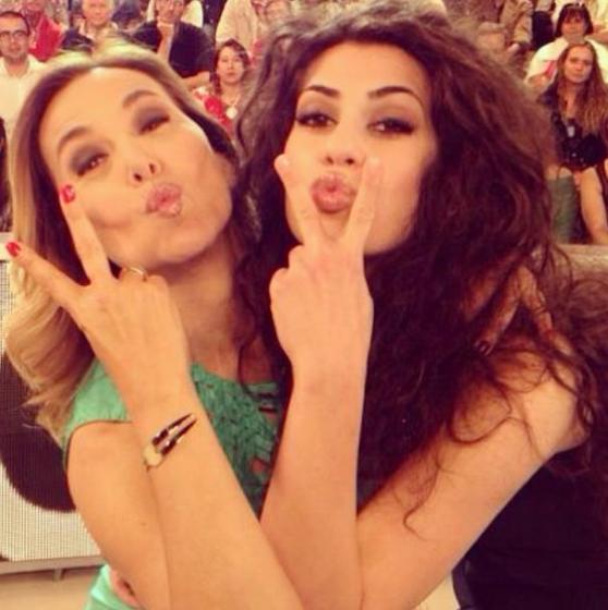 Barbara D'Urso e Modestina Cicero Barbara D'Urso e Modestina Cicero