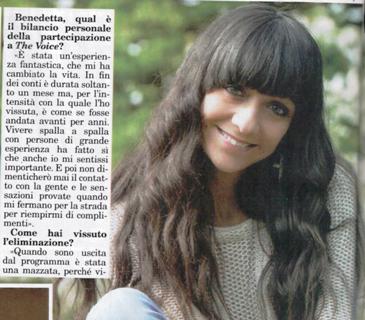 Benedetta Giovagnini: “Canto per mia sorella Valentina che non c’è più. Suor Cristina? Se avessero premiato la bravura, avrei vinto io!” preview