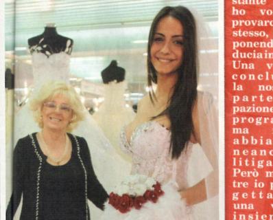 Anna Munafò: “Fallito il ‘test’ con Emanuele Trimarchi, faccio la prova dell’abito da sposa!” article-post