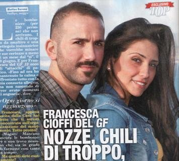 Francesca Cioffi tra nozze, chili di troppo e stalker: “Non invito Modestina Cicero: è un matrimonio, non un funerale!”