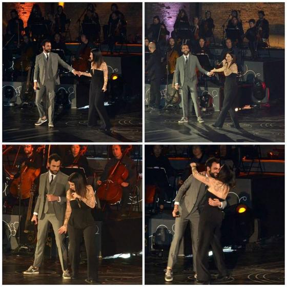 Marco Mengoni e Laura Pausini