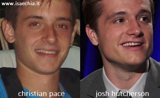 Somiglianza tra Christian Pace e Josh Hutcherson