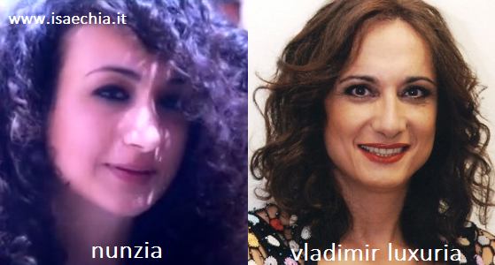 Somiglianza tra Nunzia, fidanzata di Samba Laobe Ndiaye del ‘Grande Fratello 13’, e Vladimir Luxuria preview