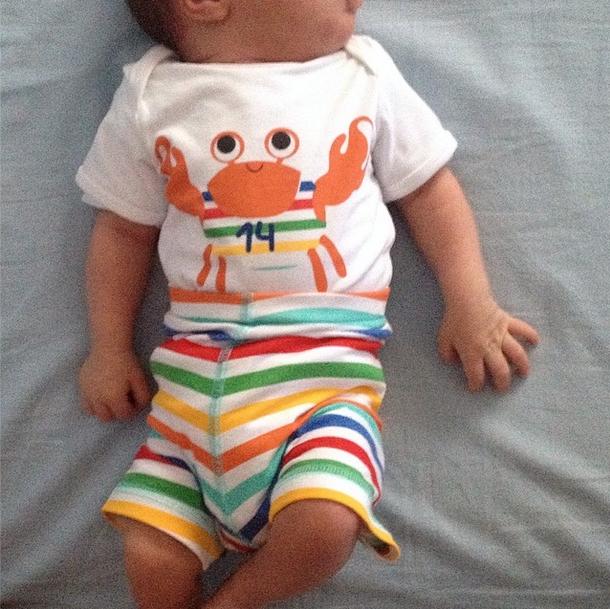 Eugenio Colombo: sempre più tenero il papà del piccolo Brando! article-post