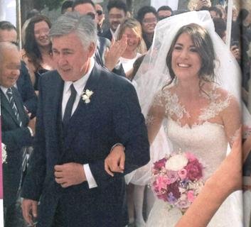 Katia Ancelotti: nozze con vip… sosia!