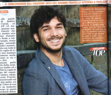 Andrea Cerioli: “Questo sorriso nasconde un enorme dolore: mamma non c’è più!” article-post