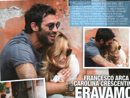 Francesco Arca e Carolina Crescentini: eravamo due amici al bar preview