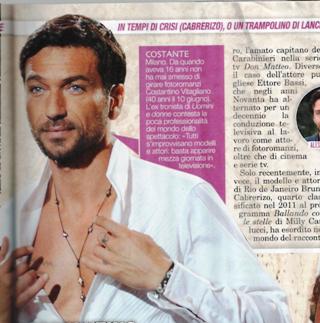 Costantino Vitagliano: “A 40 anni torno ai fotoromanzi… Ma non si guadagna più come una volta!” preview