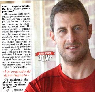 Michele Simoncini: “I miei muscoli li uso per gli alluvionati. Ecco chi sono i veri palloni gonfiati del Grande fratello!”