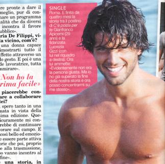 Gianfranco Apicerni: “Addio Lucrezia! Ora…Una cinquantenne!” preview